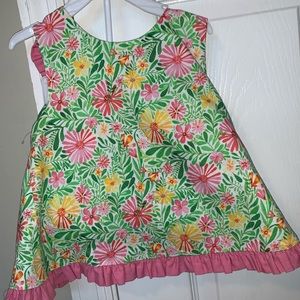 NWOT 🌴Matching set: tropical floral top & ruffle bottoms